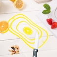 thumbnail image 4 of Cagogo under $5 Flexible Chopping Board, Plastic Chopping Board,Flexible Cutting Mat,PE Kitchen Tool,RecTangles Chopping Board,Multifunctional Food Prep Board,Vegetable Fruit Bread Board, 4 of 6