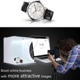 thumbnail image 2 of Mini Photo Studio Box  40cm Portable Folding Lighting Softbox with 70 LED Lights + 6 Backdrops for Product Display, 2 of 5