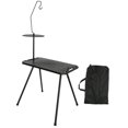 thumbnail image 2 of Almencla Outdoor Camping Foldable Table for Market Stall Multipurpose Detachable Legs Black, 2 of 8