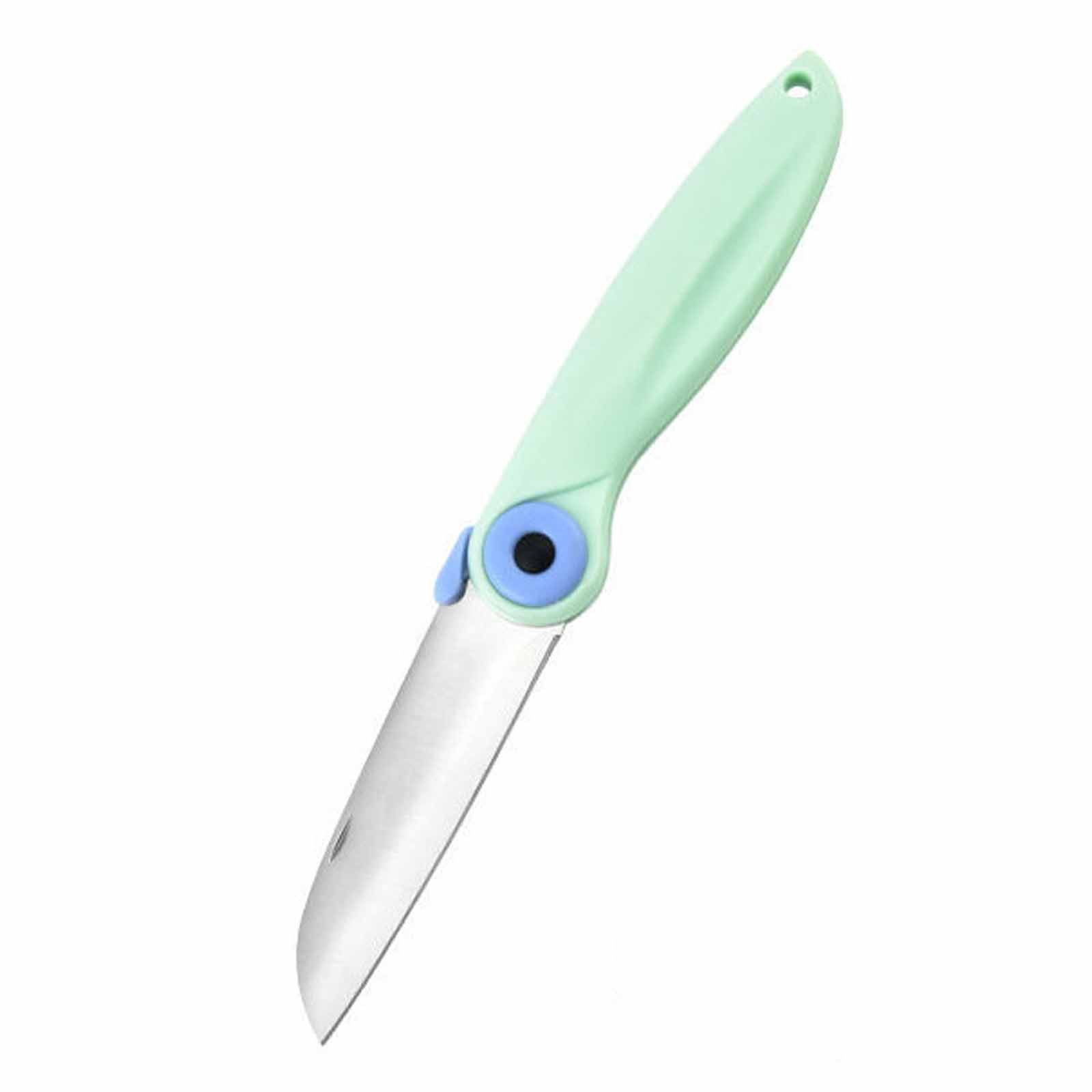 Foldable Fruit Knife Set,paring knife set of Exquisite and Beautiful, Small and Easy to Carry, Suitable for Most Types of Vegetables and Fruits Portable Kitchen Knives