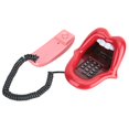 thumbnail image 4 of ANGGREK Telephone, Desk Phone Convenient With Large Tongue Shape For Desk For Home For Office For Decoration, 4 of 8