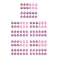 thumbnail image 3 of relayinert 24pcs/set Wide Application Wedding Party Home Decor Durable And Reliable pink 5Set, 3 of 6