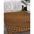 thumbnail image 3 of Ahgly Company Tapis Rectangulaire Lavable en Machine Intérieur Transitionnel Rouge Brun, 7 Pieds x 10 Pieds, 3 of 7