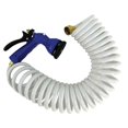 thumbnail image 1 of Whitecap Tuyau Enroulé Blanc de 50 Pieds avec Buse Ajustable, 1 of 1