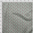 thumbnail image 3 of oneOone Silk Tabby Fabric Leaves & Flower Floral Print Sewing Fabric BTY 42 Inch Wide, 3 of 4