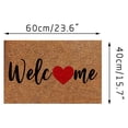 thumbnail image 2 of Yhmxh Valentines Day Decor Door Mat Valentines Day Rug Valentine Day Floor Mats Holiday Floor Mats Welcome Doormat Bathroom Bedroom Living Room Kitchen Outdoor Rugs Valentine Day Home Decor, 2 of 7