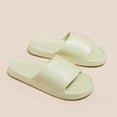 thumbnail image 2 of Mens and Womens Home Slippers Simplicity Solid Color Quick Drying Soft Sole Comfortable Non-Slip Indoor and Outdoor EVA Slippers Green-02, 2 of 4