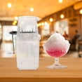 thumbnail image 2 of LOVEVER Hand-operated Ice Chipper Mini Ice Maker Ice Machine Crushed Ice Ice Crusher Fine Crushed Ice Machine, 2 of 6