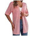 thumbnail image 1 of Duster Sweater Cardigan Open Knit Sweater Embroider Cardigan Womens plus Size Sweaters Knit Cardigans for Women plus Size Short Cardigan Womens plus Cardigans Womens Duster Cardigan 3x Sweaters, 1 of 4