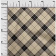 thumbnail image 1 of oneOone Georgette Viscose Fabric Tartan Check Fabric Prints By Yard 42 Inch Wide, 1 of 4