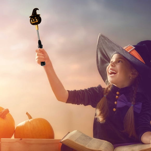 New Hallowen Decorations For Kindergarten Children Hand Stick Toy Night Light Gift Photo Props