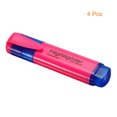 thumbnail image 3 of Unique Bargains Highlighter, Broad Point, Pink, 4 Pack, 3 of 6