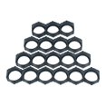 thumbnail image 2 of Bgsha 10pcs 21700 Battery holder Stand Plastic frame brackets for holding battery pack, 2 of 7