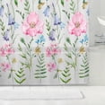 thumbnail image 5 of Mainstays Recycled PEVA Decorative Shower Curtain, Waterproof, Medium Weight, Assorted Designs, 5 of 5