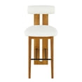 thumbnail image 4 of Renee Indoor Modern Bar Stool,White, 4 of 12