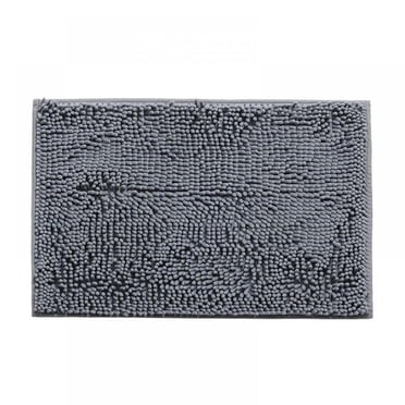 Bangus Luxury Chenille Bath Rugs,Bath Mats for Bathroom Floor,20x32 Inch 1Piece Shower Rug Bathrom Rug Extra Soft and Absorbent Shaggy Rug, Quick Dry Non Slip Bathmat
