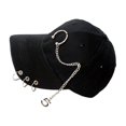 thumbnail image 1 of fastboy Wide Application Ring Baseball Cap For Various Occasions Elegant Comfortable Hat Adjustable Belt Ring Black 1Set, 1 of 6