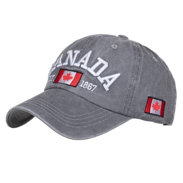 Fgnfyis Fashion Women Men Breathable Beach Adjustable Baseball Cap Hop Hat Sun Hat Canada Hats for Men Grey