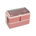 thumbnail image 1 of EGNMCR Kitchen Gadgets, Kitchen Accessories Bento Box Lunch Containers For Work Leak-Proof With 3 Compartments Paste Container Men Woman Microwave Dishwasher-Safe lunch boxes, 1 of 7
