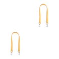 thumbnail image 4 of Transemion Stylish Shoulder Strap For Bag PU Leather Craftsmanship Multi-Color Options Shoulder Bag Strap Bag Accessories yellow 2Set, 4 of 6