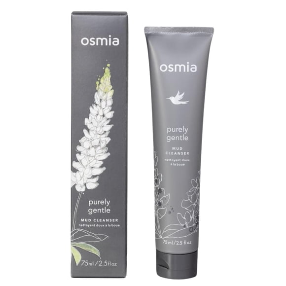 Osmia - Nettoyant de Boue Naturel Purement Doux / Beauté Propre pour une Peau en Santé (2.5 fl oz / 75 ml)