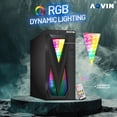 thumbnail image 5 of PC de Jeu de Bureau AQVIN Initiylite Nouveau Moniteur FHD 24 Pouces AMD RX 550 4 Go GDDR5 Processeur Intel i7 16 Go DDR4 RAM 512 Go SSD Windows 11 Pro Remis à Neuf, 5 of 5