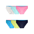 thumbnail image 1 of Fruit Of The Loom Girls Breathable Micro-Mesh Bikini Underwear 6 Pack, 10, 1 of 1