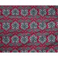 thumbnail image 4 of oneOone Polyester Lycra Fabric Floral & Paisley Block Print Fabric By The Yard 56 Inch Wide, 4 of 4