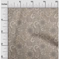 thumbnail image 2 of oneOone Rayon Light Brown Fabric Asian Paisley Sewing Craft Projects Fabric Prints By Yard 56 Inch Wide, 2 of 4