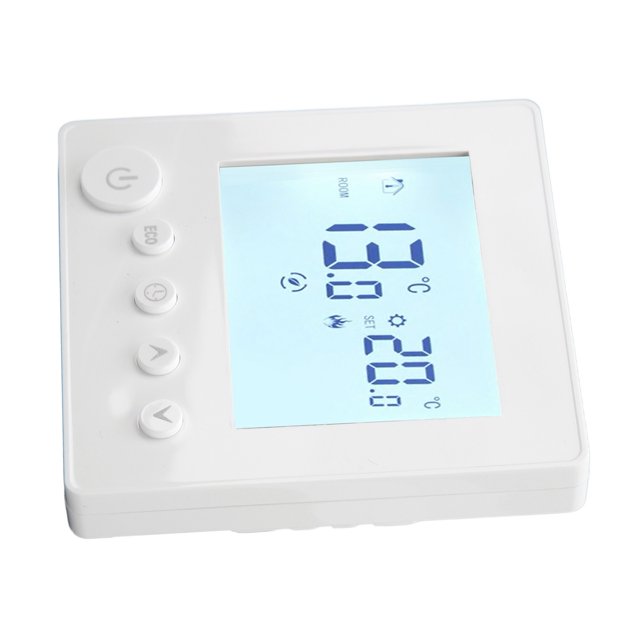 LCD Display Remote Control Programmable Thermostat, Timing Programmable Temperature Controller with NTC Sensor