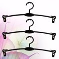 thumbnail image 3 of MasteelfCA 15Pcs Plastic Underwear Panties Hangers Simplicity Practical Bra Support Rack Laundry Drying Holder for Home Shop (Black), 3 of 7