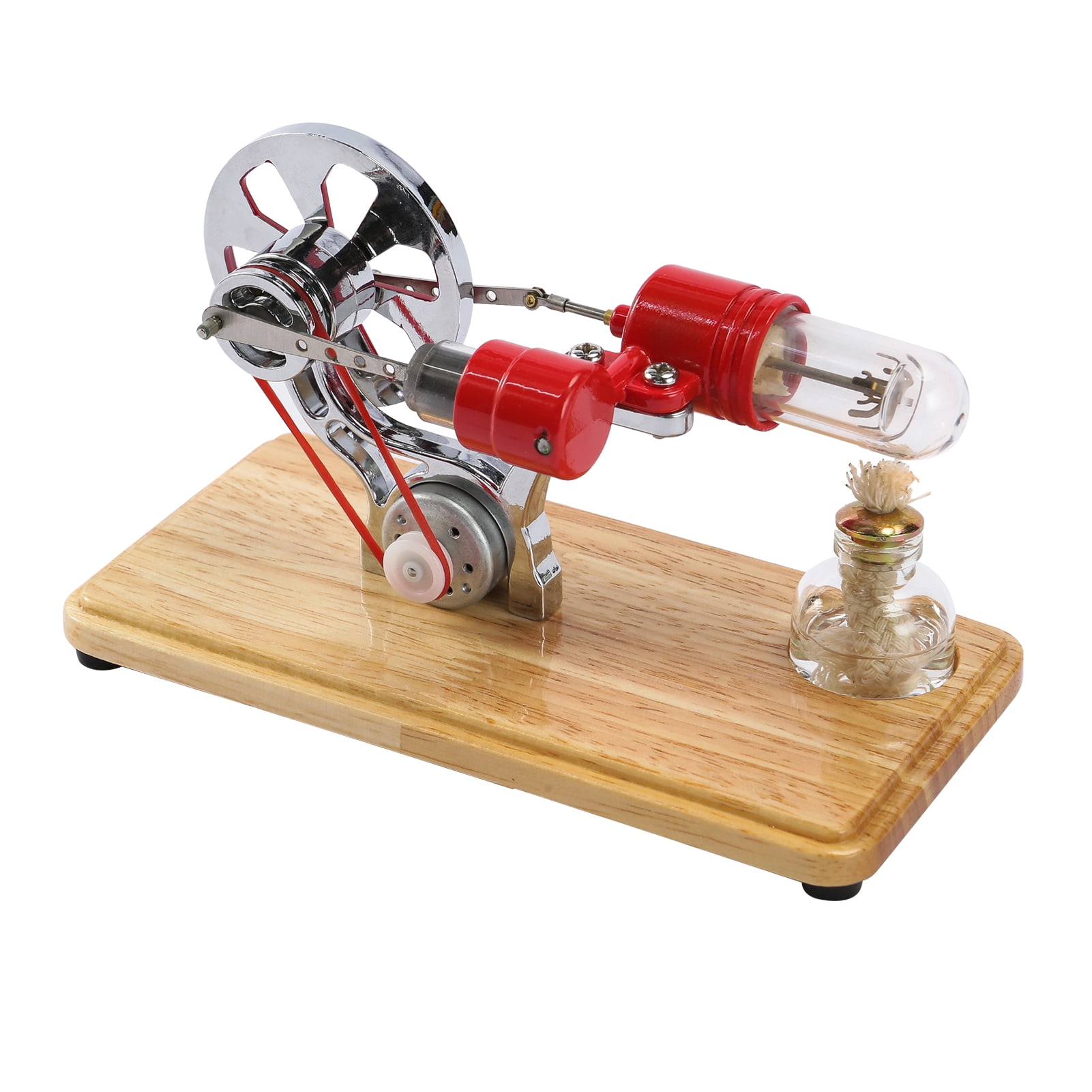 Moteur Stirling à air chaud miniature modèle de laboratoire à vapeur jouet électrique Moteur Stirling à air chaud miniature modèle de laboratoire à vapeur jouet électrique