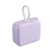 Mini Power Bank And Phone,The Back Of The Handbag Comes With A Built-in Power Bank And Phone