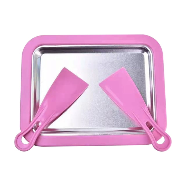 Agiferg Instant Ice-Cream Maker,Household Ice Cream Machine Children's Homemade Milk Ice Cream Stir-frying Machine
