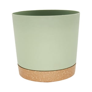 XIPYYKM 8 inch Plant Pot, 1 Pack Planters for Indoor Plants with Drainage Holes & Saucer, Easy Care Indoor House Plant in Modern Decor Planter Pot, Outdoor Flower Pots Home Garden Room Decor