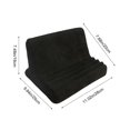 thumbnail image 3 of Fareti Tablet Pillow Stand, Multi-Angle Viewing Ipad Holder for Lap, Bed and Desk, Cotton, 3 of 4