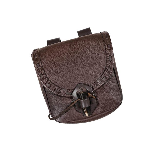 serony Medieval Belt Pouch Durable Fanny Pack Purse Costume Accessories Brown