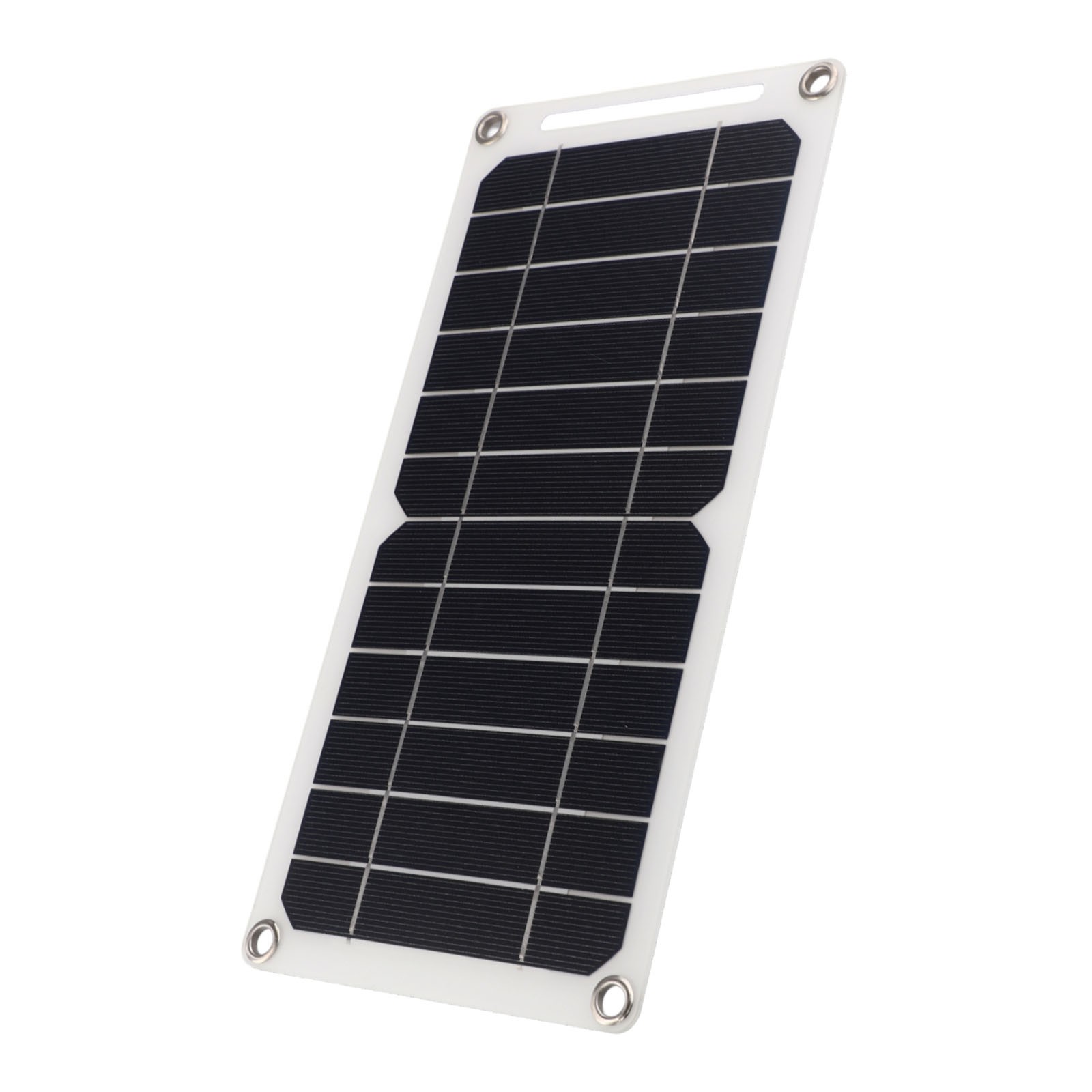 Bgsha Portable Solar Charger Solar Power Bank Charger Lightweight Standard USB Output