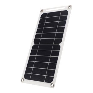 Bgsha Portable Solar Charger Solar Power Bank Charger Lightweight Standard USB Output