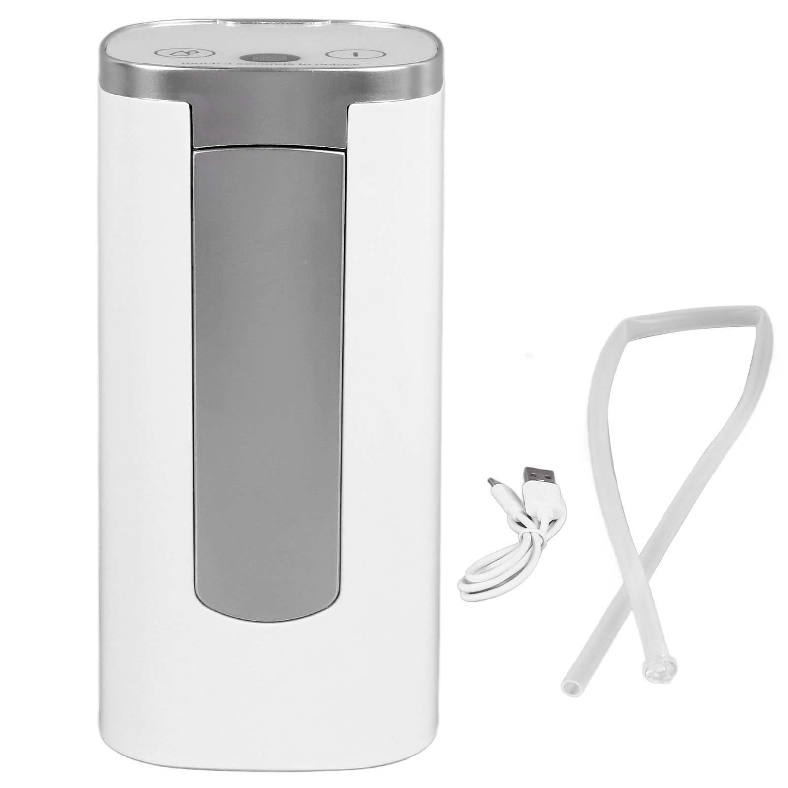 Pompe à Bouteille d'eau, Pompe à Bouteille d'eau Automatique Pliable à Commande Tactile Portable, Charge De Type C, Distributeur d'eau électrique