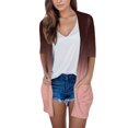 thumbnail image 1 of Long Sleeve Cardigan For Women Fall Open Front Cardigan With Pockets Casual Duster Lightweight Cardigan Sweater, 1 of 4