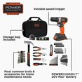 thumbnail image 2 of beyond by BLACK+DECKER Home Tool Kit with 20V MAX Drill/Driver, 83-Piece (BDPK70284C1AEV), 2 of 5