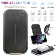 EGNMCR W16 Desktop With 15W Smart Coil Fast Wireless Charger For 12 Wireless charging