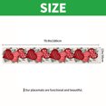 thumbnail image 3 of Yhmxh Table Runner,Table Cloth 1pc Valentine's Day Collection Tablecloth Indoor Kitchen Table Decoration Suitable for Family Gathering Valentine's Day Decoration A Tablecloths, 3 of 4