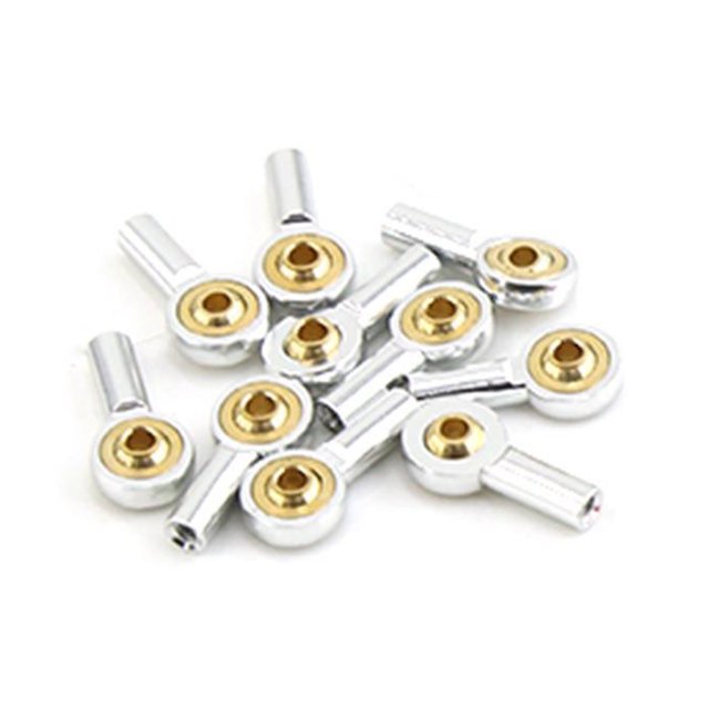10pcs M2 Ball Head Holder Tie Rod End Joint Upgraded Spare Parts for Remote Control Car Boat Model Accessories