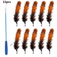 thumbnail image 5 of 11-Piece Funny Cat Toy Set, Feather Funny Cat Stick, Caterpillar Ribbon Toy Set, Cat and Kitten Interactive Toy Dropshipping Ribbon, 5 of 5