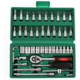 thumbnail image 2 of 46-In-1 Multi-Purpose Tool Kit & Screwdriver Socket Set With Precision Tool | Versatile, Ergonomic Grip, Comfortable Handle | For Home Repairs, Automotive Maintenance Tool, Accessories, 2 of 5