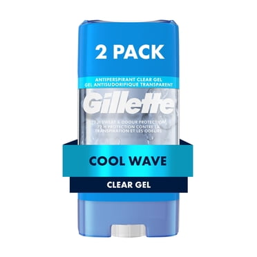 Gillette Clear Gel Antiperspirant and Deodorant for Men Cool Wave Scent