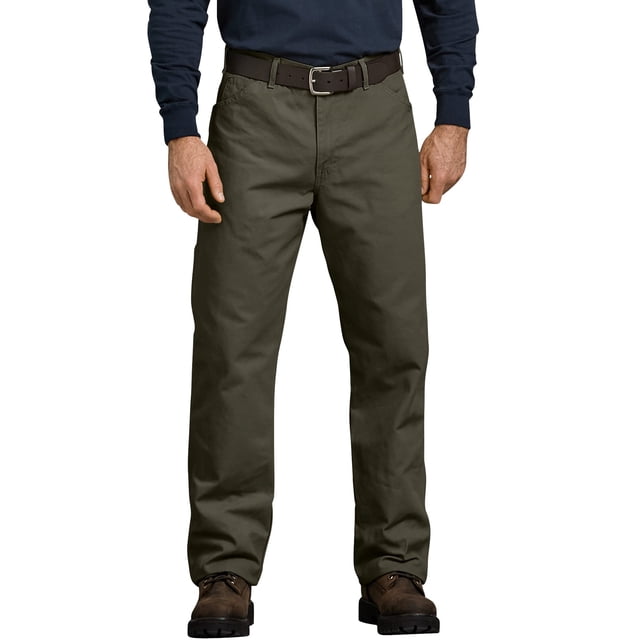Dickies Mens Relaxed Fit Straight-Leg Duck Carpenter Jean