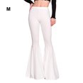 thumbnail image 4 of Transemion Stretchy Woman Pants Lightweight Multiple Sizes Available Comfortable Trousers white M 1Set, 4 of 6
